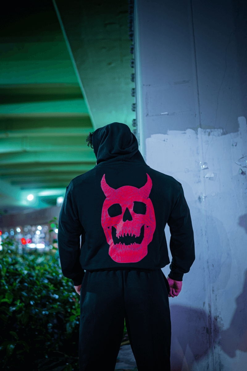 DEMON SERIES OVERSIZE HOODIE