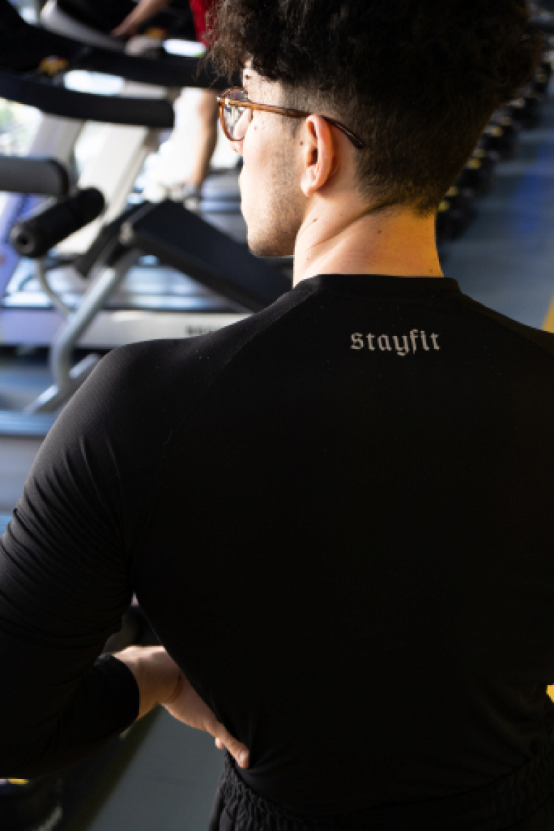 STAYFIT SİYAH UZUN KOLLU COMPRESSION